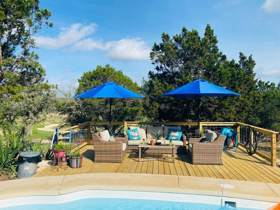 Cottage With Hot Tub And Pool Bandera, Tx. Екстериор снимка
